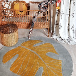 Kinderteppich BLATT IN...